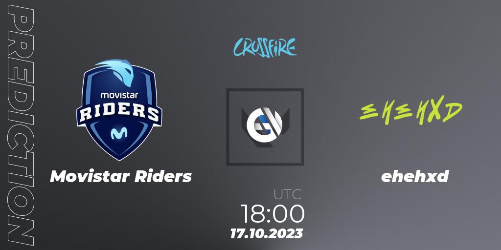 Pronósticos Movistar Riders - ehehxd. 17.10.23. LVP - Crossfire Cup 2023: Contenders #2 - VALORANT