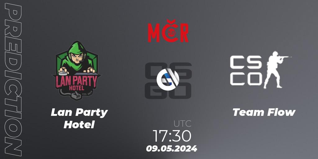Pronósticos Lan Party Hotel - Team Flow. 09.05.2024 at 16:45. Tipsport Cup Spring 2024: Closed Qualifier - Counter-Strike (CS2)