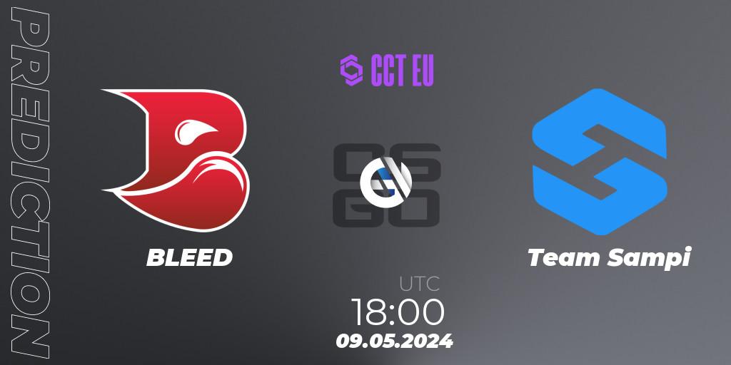 Pronósticos BLEED - Team Sampi. 09.05.2024 at 18:30. CCT Season 2 Europe Series 2 - Counter-Strike (CS2)