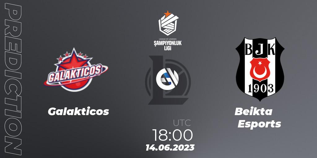 Pronósticos Galakticos - Beşiktaş Esports. 14.06.2023 at 18:00. TCL Summer 2023 - Group Stage - LoL