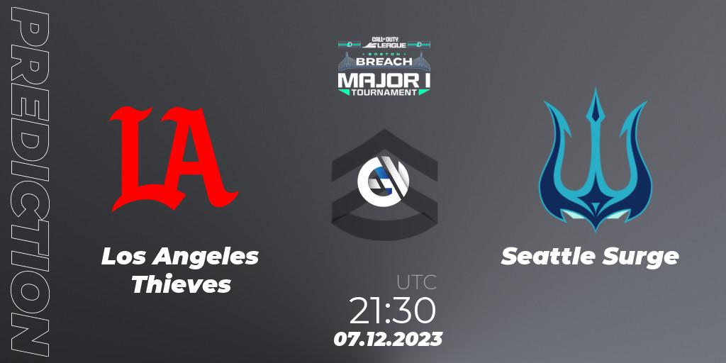 Pronósticos Los Angeles Thieves - Seattle Surge. 08.12.2023 at 22:00. Call of Duty League 2024: Stage 1 Major Qualifiers - Call of Duty