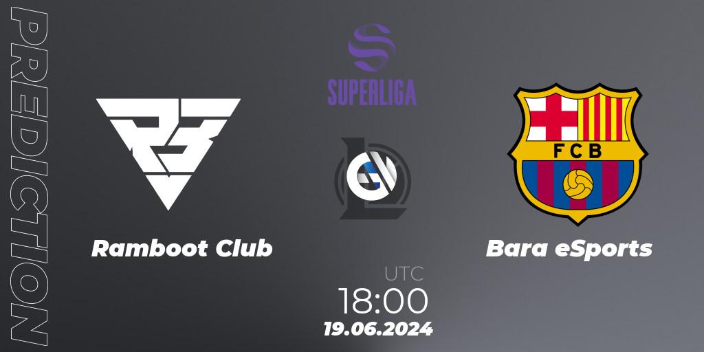Pronósticos Ramboot Club - Barça eSports. 19.06.2024 at 20:00. LVP Superliga Summer 2024 - LoL