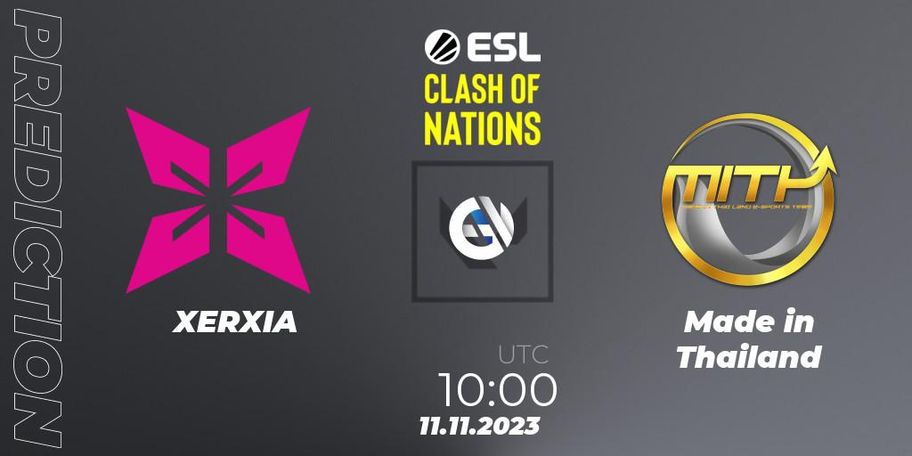 Pronósticos XERXIA - Made in Thailand. 11.11.23. ESL Clash of Nations 2023 - Thailand Closed Qualifier - VALORANT