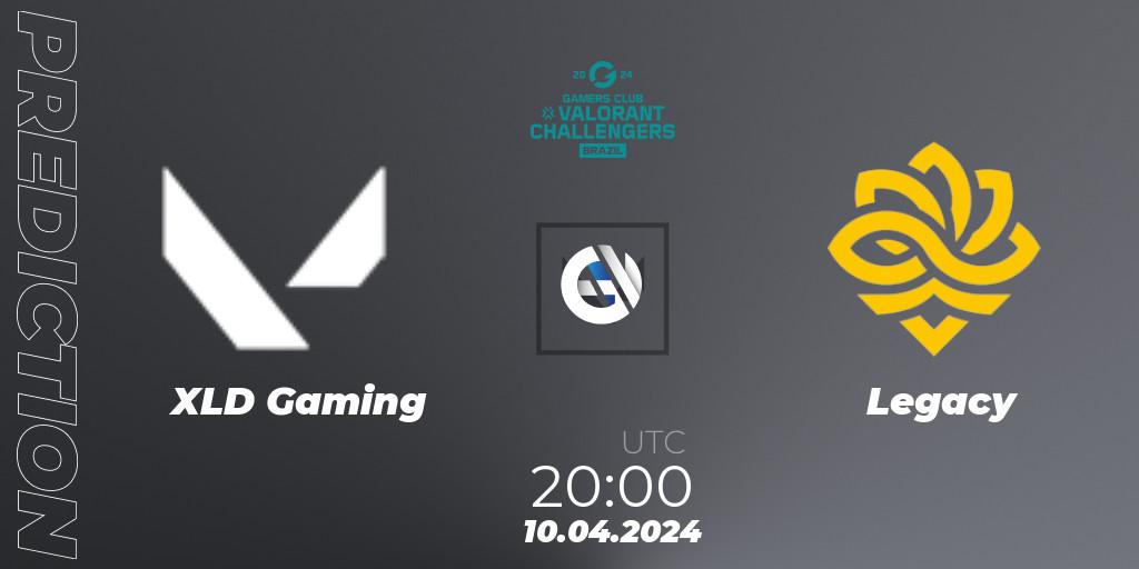 Pronósticos XLD Gaming - Legacy. 10.04.2024 at 20:00. VALORANT Challengers Brazil 2024: Split 1 - VALORANT