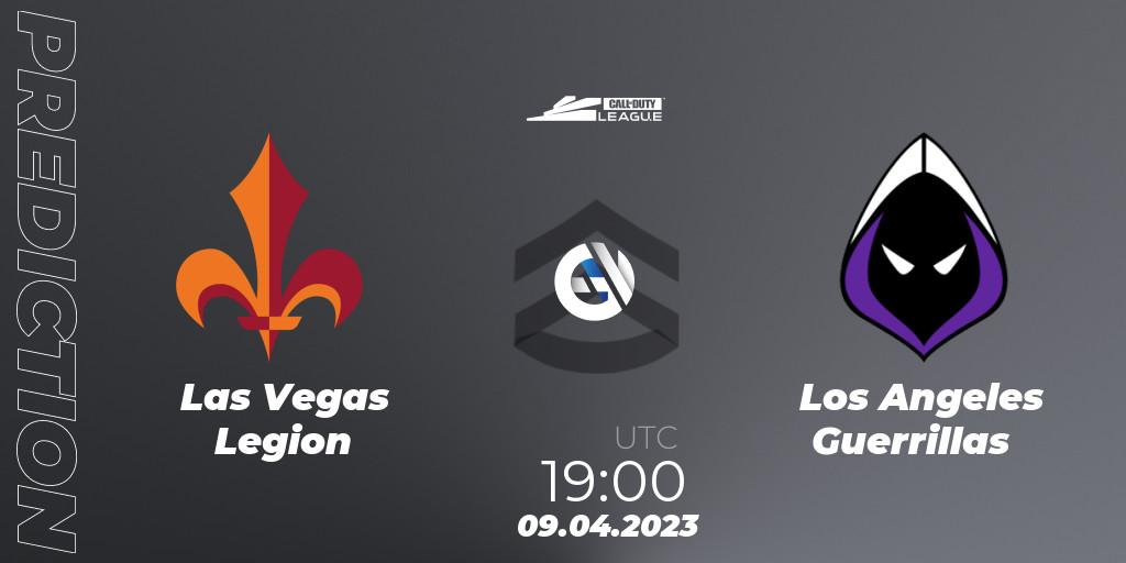 Pronósticos Las Vegas Legion - Los Angeles Guerrillas. 09.04.2023 at 19:00. Call of Duty League 2023: Stage 4 Major Qualifiers - Call of Duty