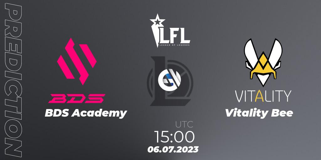 Pronósticos BDS Academy - Vitality Bee. 06.07.23. LFL Summer 2023 - Group Stage - LoL