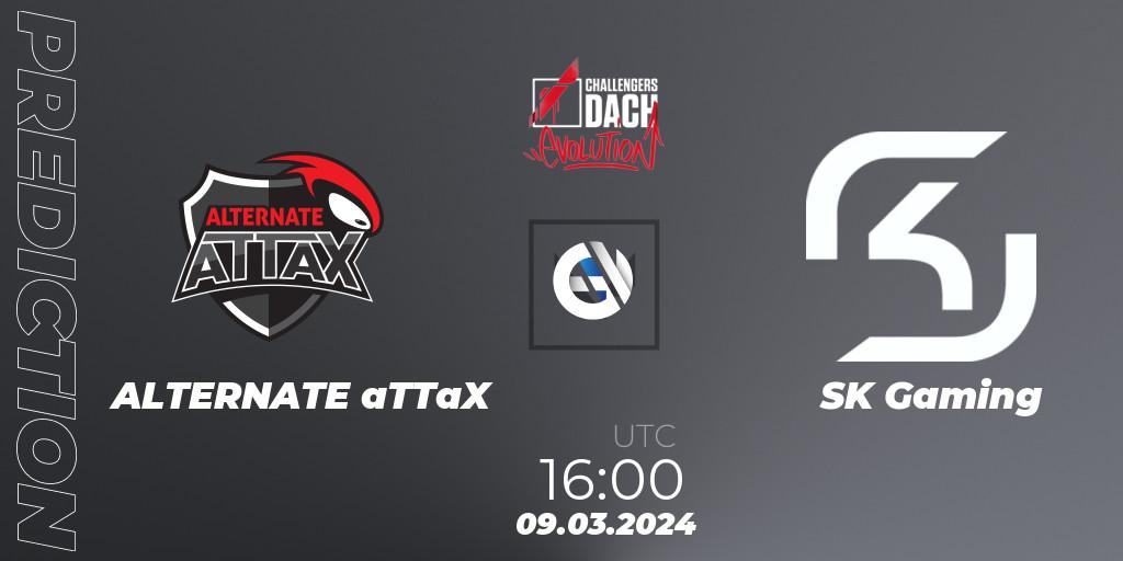 Pronósticos ALTERNATE aTTaX - SK Gaming. 09.03.2024 at 16:00. VALORANT Challengers 2024 DACH: Evolution Split 1 - VALORANT