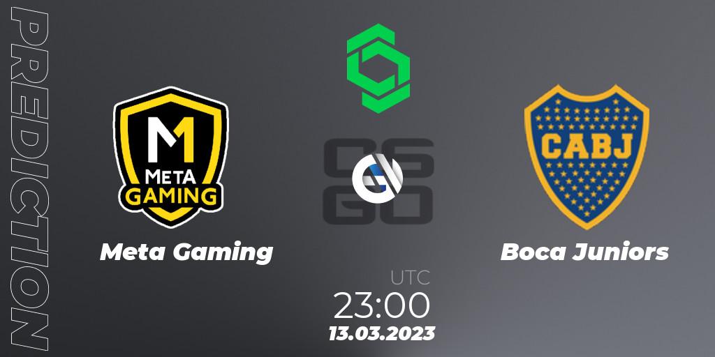 Pronósticos Meta Gaming Brasil - Boca Juniors. 14.03.2023 at 00:00. CCT South America Series #5 - Counter-Strike (CS2)