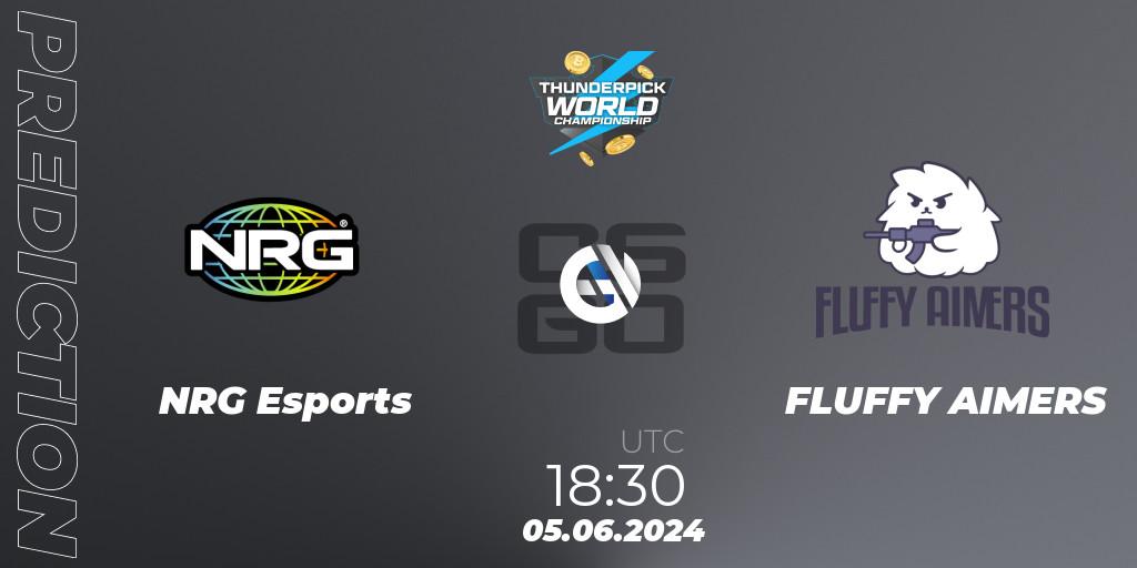 Pronósticos NRG Esports - FLUFFY AIMERS. 05.06.2024 at 18:30. Thunderpick World Championship 2024: North American Series #2 - Counter-Strike (CS2)