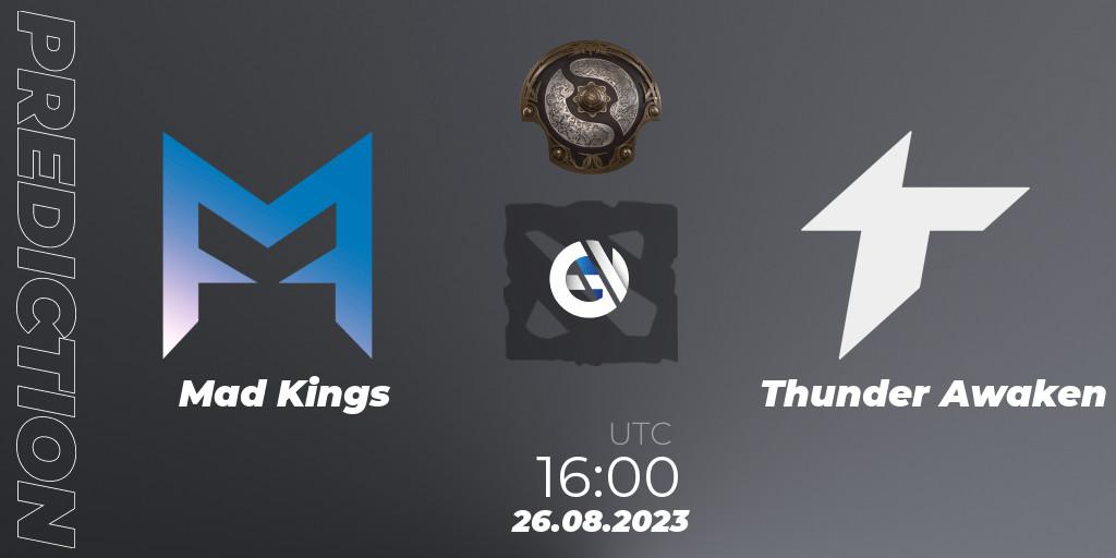 Pronósticos Mad Kings - Thunder Awaken. 26.08.23. The International 2023 - South America Qualifier - Dota 2