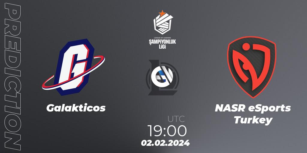 Pronósticos Galakticos - NASR eSports Turkey. 02.02.2024 at 19:00. TCL Winter 2024 - LoL