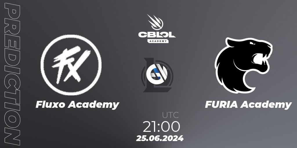 Pronósticos Fluxo Academy - FURIA Academy. 25.06.2024 at 21:00. CBLOL Academy 2024 - LoL