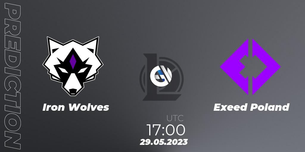 Pronósticos Iron Wolves - Exeed Poland. 29.05.23. Ultraliga Season 10 2023 Regular Season - LoL