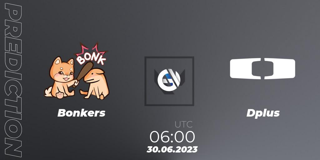 Pronósticos Bonkers - Dplus. 30.06.2023 at 06:00. VALORANT Challengers Ascension 2023: Pacific - Group Stage - VALORANT