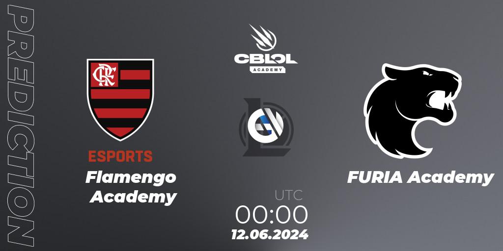 Pronósticos Flamengo Academy - FURIA Academy. 12.06.2024 at 00:00. CBLOL Academy 2024 - LoL