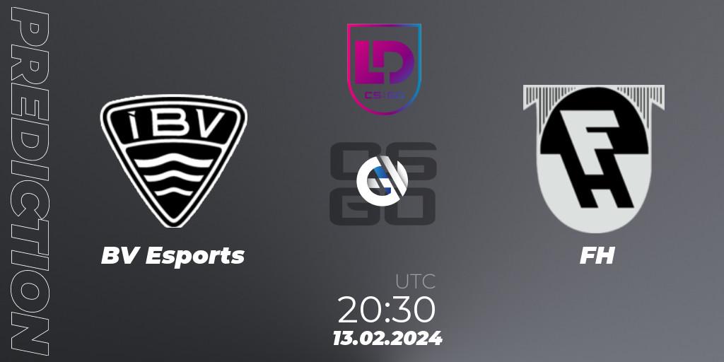 Pronósticos ÍBV Esports - FH. 13.02.24. Icelandic Esports League Season 8: Regular Season - CS2 (CS:GO)