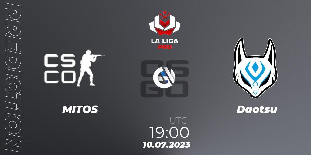 Pronósticos MITOS - Daotsu. 10.07.23. La Liga 2023: Pro Division - CS2 (CS:GO)