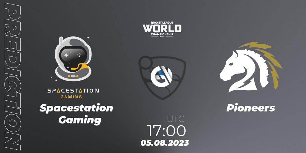 Pronósticos Spacestation Gaming - Pioneers. 05.08.2023 at 17:10. Rocket League Championship Series 2022-23 - World Championship Wildcard - Rocket League