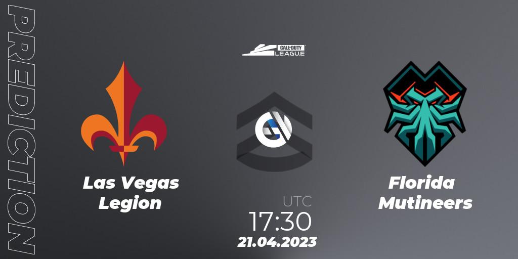 Pronósticos Las Vegas Legion - Florida Mutineers. 21.04.2023 at 17:30. Call of Duty League 2023: Stage 4 Major - Call of Duty