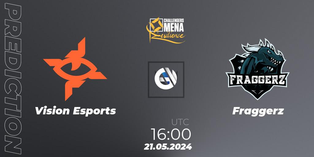 Pronósticos Vision Esports - Fraggerz. 21.05.2024 at 16:00. VALORANT Challengers 2024 MENA: Resilience Split 2 - GCC and Iraq - VALORANT