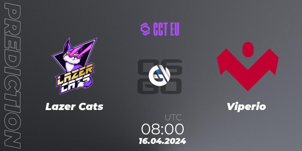 Pronósticos Lazer Cats - Viperio. 16.04.24. CCT Season 2 Europe Series 1 Closed Qualifier - CS2 (CS:GO)