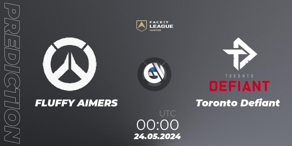 Pronósticos FLUFFY AIMERS - Toronto Defiant. 24.05.2024 at 00:00. FACEIT League Season 1 - NA Master Road to EWC - Overwatch