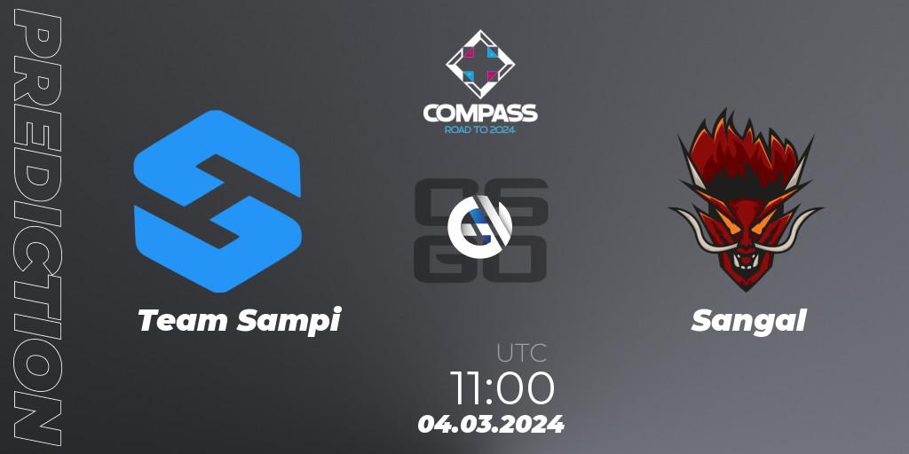 Pronósticos Team Sampi - Sangal. 04.03.24. YaLLa Compass Spring 2024 Contenders - CS2 (CS:GO)
