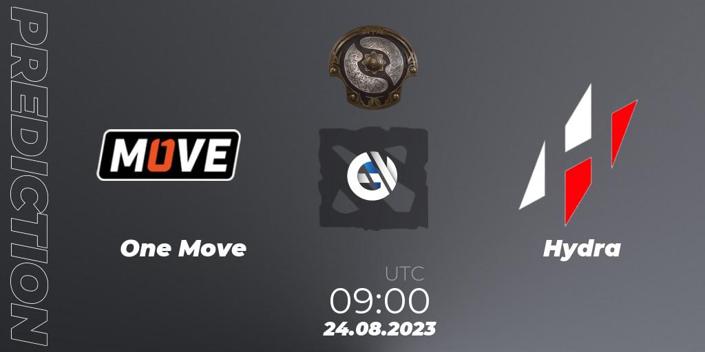 Pronósticos One Move - Hydra. 24.08.23. The International 2023 - Eastern Europe Qualifier - Dota 2