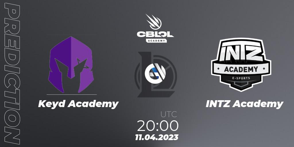 Pronósticos Keyd Academy - INTZ Academy. 11.04.23. CBLOL Academy Split 1 2023 - LoL