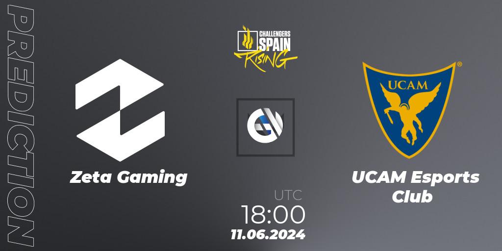 Pronósticos Zeta Gaming - UCAM Esports Club. 11.06.2024 at 16:00. VALORANT Challengers 2024 Spain: Rising Split 2 - VALORANT