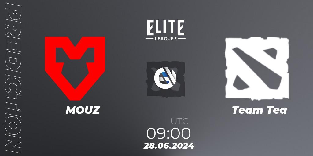 Pronósticos MOUZ - Team Tea. 28.06.2024 at 10:20. Elite League Season 2: Western Europe Closed Qualifier - Dota 2