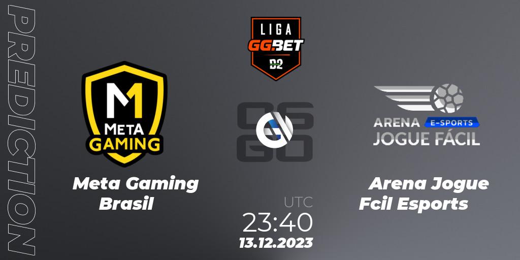 Pronósticos Meta Gaming Brasil - Arena Jogue Fácil Esports. 13.12.23. Dust2 Brasil Liga Season 2 - CS2 (CS:GO)