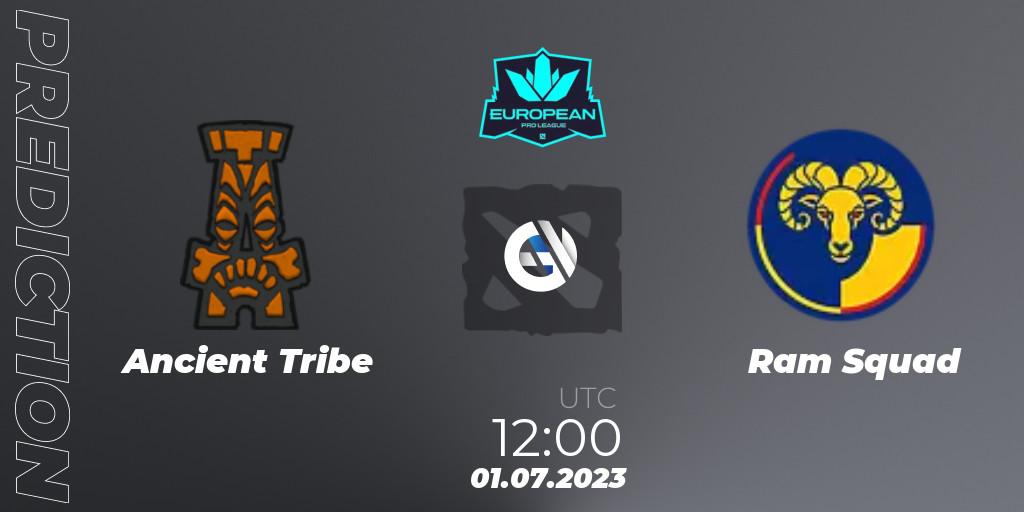 Pronósticos Ancient Tribe - Ram Squad. 01.07.2023 at 12:02. European Pro League Season 10 - Dota 2
