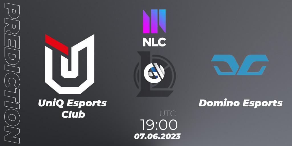 Pronósticos UniQ Esports Club - Domino Esports. 07.06.2023 at 19:00. NLC Summer 2023 - Group Stage - LoL