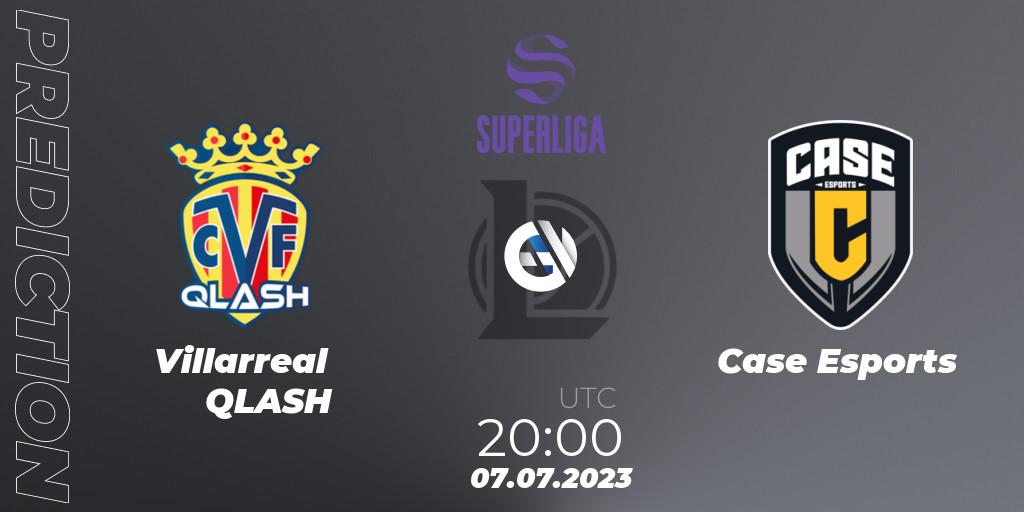 Pronósticos Villarreal QLASH - Case Esports. 07.07.23. LVP Superliga 2nd Division 2023 Summer - LoL