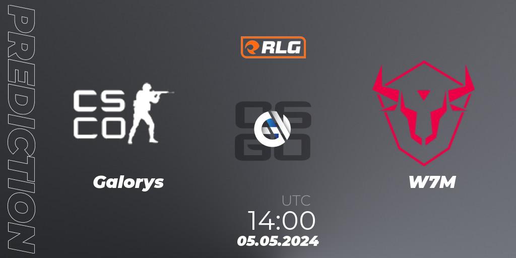Pronósticos Galorys - W7M. 05.05.2024 at 14:00. RES Latin American Series #4 - Counter-Strike (CS2)