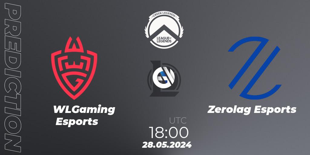 Pronósticos WLGaming Esports - Zerolag Esports. 28.05.2024 at 18:00. GLL Summer 2024 - LoL