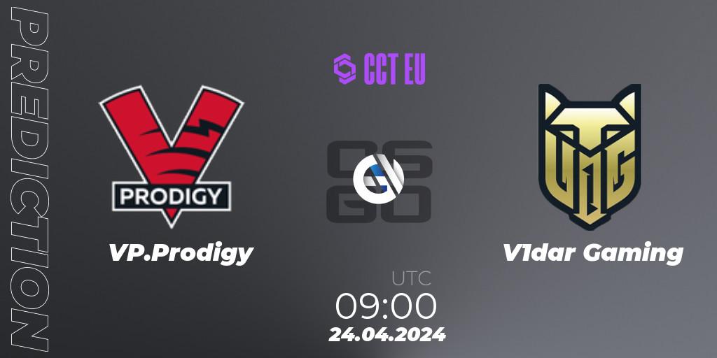 Pronósticos VP.Prodigy - V1dar Gaming. 24.04.24. CCT Season 2 Europe Series 2 Closed Qualifier - CS2 (CS:GO)