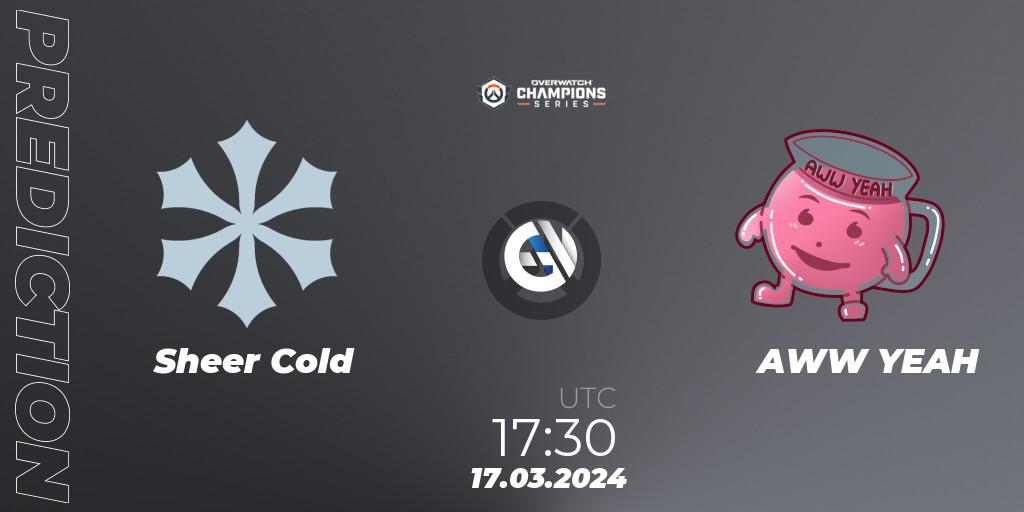 Pronósticos Sheer Cold - AWW YEAH. 17.03.24. Overwatch Champions Series 2024 - EMEA Stage 1 Group Stage - Overwatch