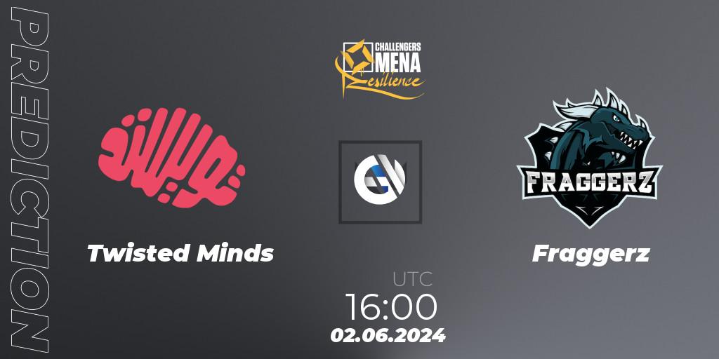 Pronósticos Twisted Minds - Fraggerz. 02.06.2024 at 16:00. VALORANT Challengers 2024 MENA: Resilience Split 2 - GCC and Iraq - VALORANT