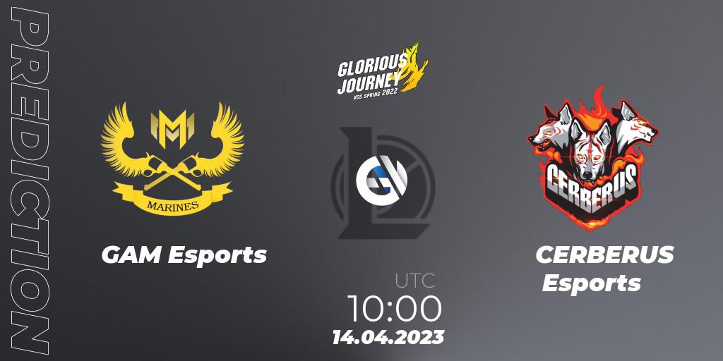 Pronósticos GAM Esports - CERBERUS Esports. 14.04.2023 at 10:00. VCS Spring 2023 - Playoffs - LoL