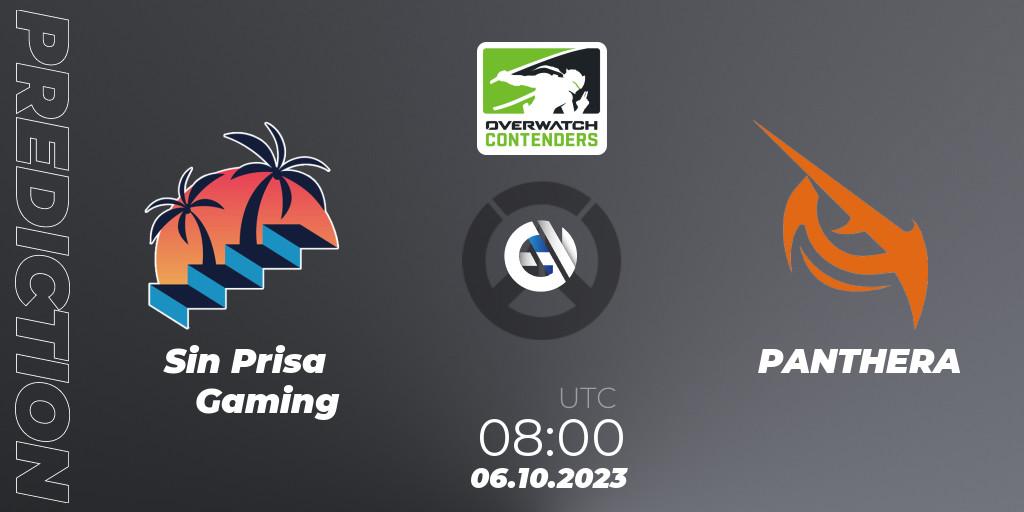 Pronósticos Sin Prisa Gaming - PANTHERA. 06.10.23. Overwatch Contenders 2023 Fall Series: Korea - Overwatch