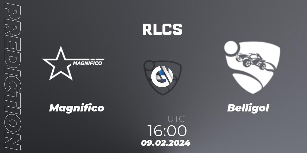 Pronósticos Magnifico - Belligol. 09.02.2024 at 16:00. RLCS 2024 - Major 1: Europe Open Qualifier 1 - Rocket League