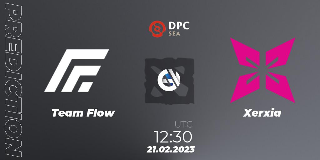 Pronósticos Team Flow - Xerxia. 21.02.23. DPC 2022/2023 Winter Tour 1: SEA Division II (Lower) - Dota 2