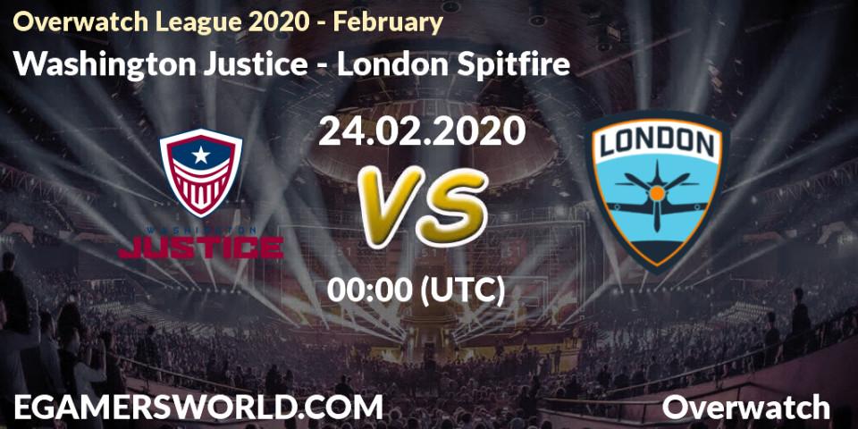 Washington Justice VS London Spitfire