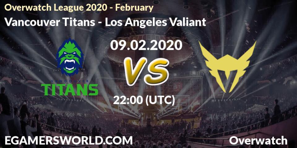 Vancouver Titans VS Los Angeles Valiant