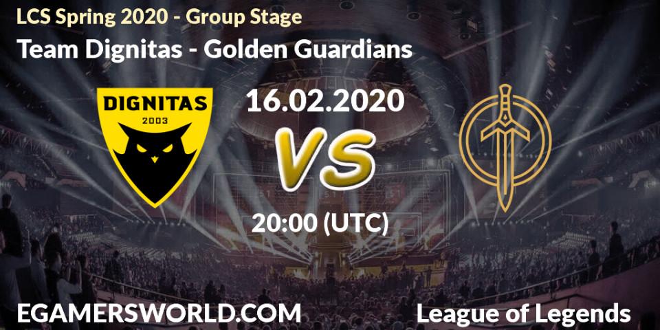 Team Dignitas VS Golden Guardians