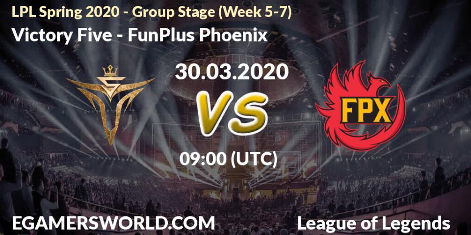 Victory Five VS FunPlus Phoenix