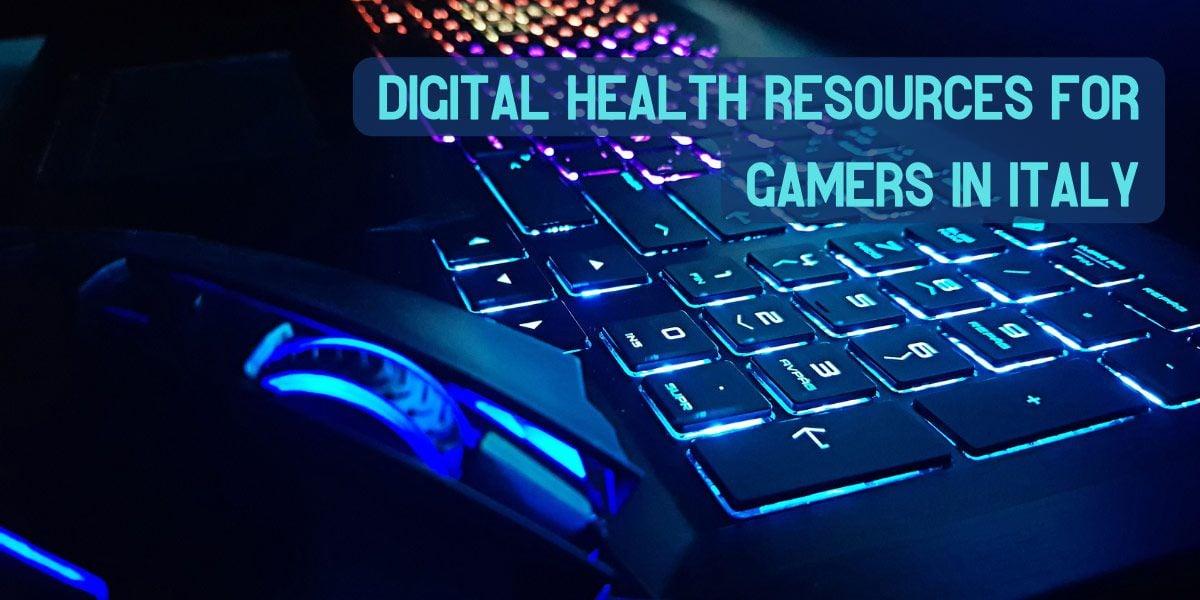 Recursos de saúde digital para jogadores em Itália