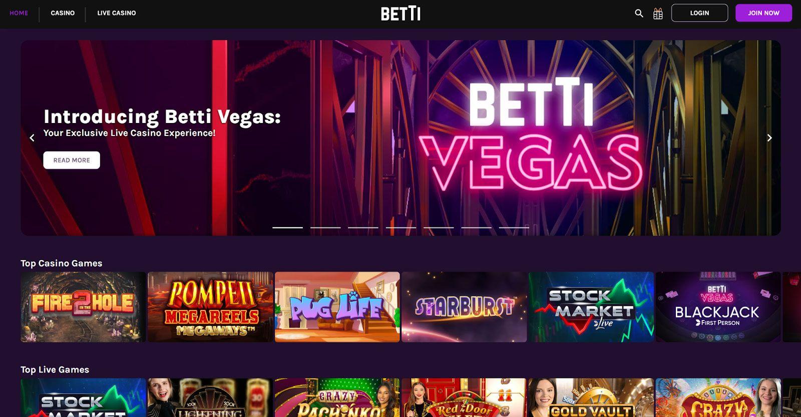 Sites de Betti Sister - Lista dos melhores casinos de Betti Sister